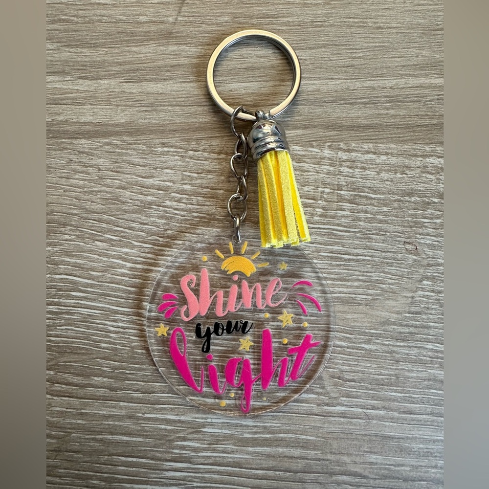 Shine Your Light Keychain